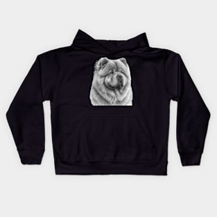 a chow chow Kids Hoodie